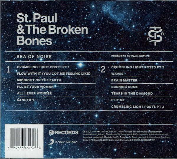 St. Paul & The Broken Bones : Sea Of Noise (CD, Album)