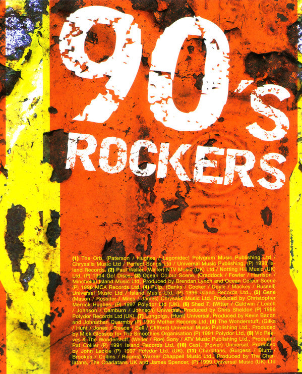 Various : 90's Rockers (DVD-V, Comp, PAL)