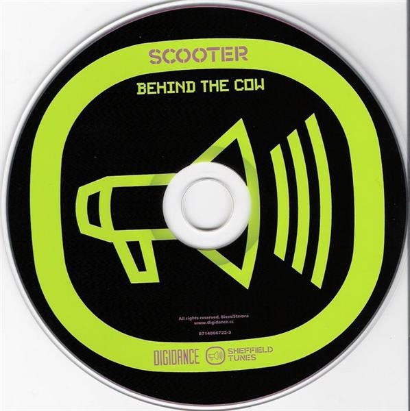 Scooter : Behind The Cow (CD, Single, Enh, Car)