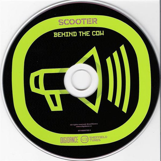 Scooter : Behind The Cow (CD, Single, Enh, Car)
