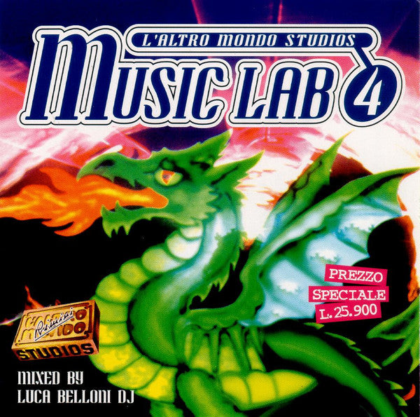 Luca Belloni : Music Lab 4 - L'Altro Mondo Studios (CD, Comp, Mixed)