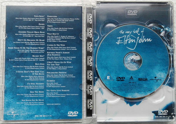 Elton John : The Very Best Of Elton John (DVD-V, Comp, PAL)