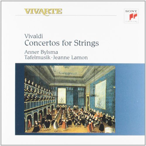 Antonio Vivaldi, Anner Bylsma, Tafelmusik Baroque Orchestra, Jeanne Lamon : Concertos For Strings (CD, Album)