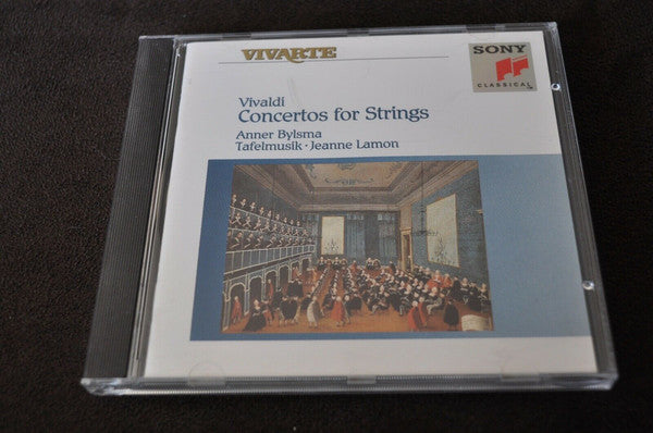 Antonio Vivaldi, Anner Bylsma, Tafelmusik Baroque Orchestra, Jeanne Lamon : Concertos For Strings (CD, Album)
