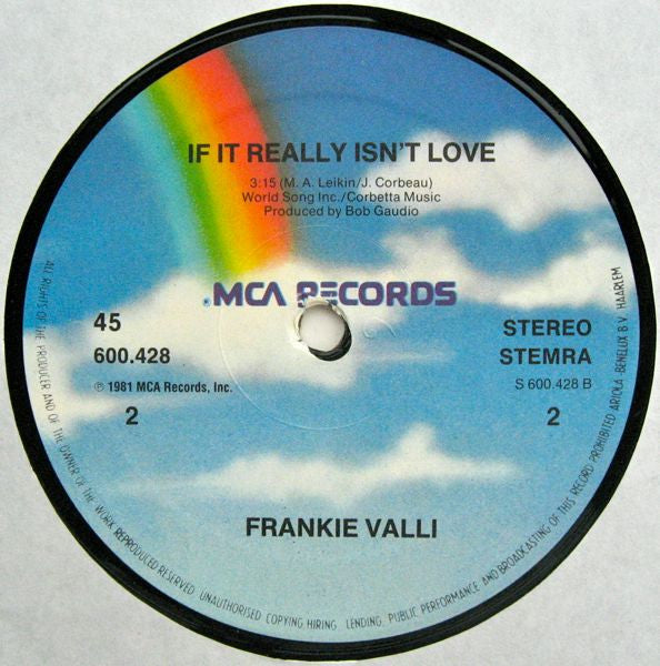 Frankie Valli : Soul (12")