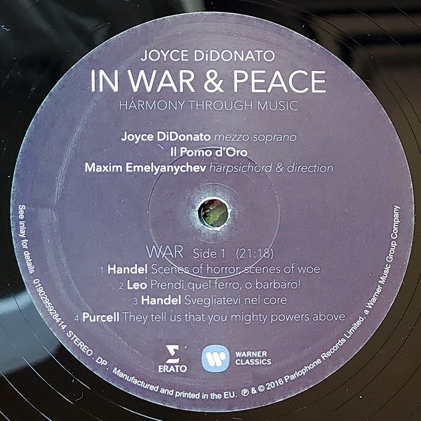 Joyce DiDonato : In War & Peace (2xLP, Album)
