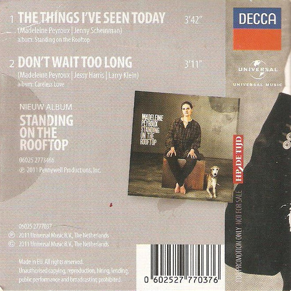 Madeleine Peyroux : The Things I've Seen Today (CD, Mini, Promo, Smplr)