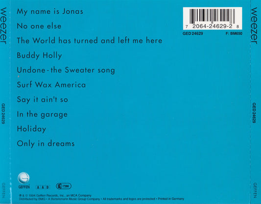 Weezer : Weezer (CD, Album)