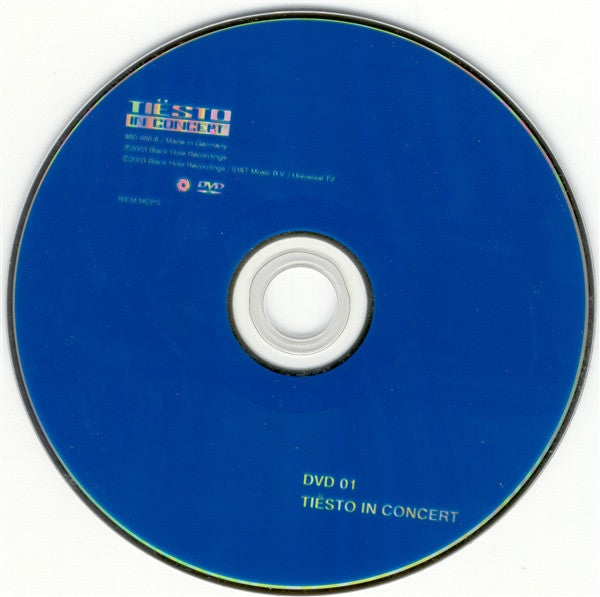 DJ Tiësto : Tiësto In Concert (2xDVD, Comp)