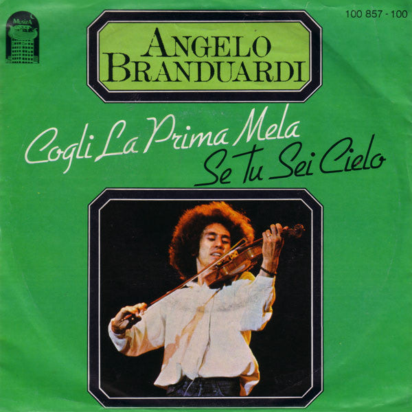 Angelo Branduardi : Cogli La Prima Mela (7", Single)