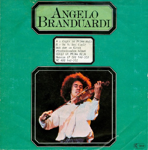 Angelo Branduardi : Cogli La Prima Mela (7", Single)