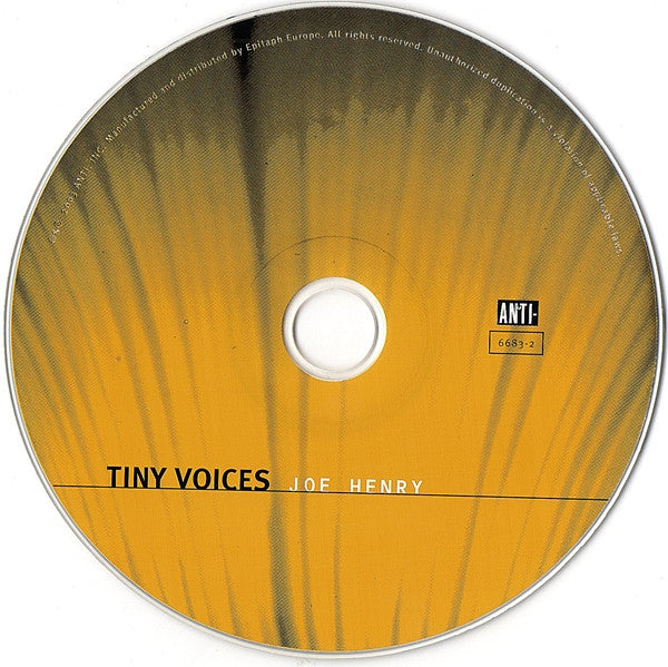 Joe Henry : Tiny Voices (CD, Album, Dig)