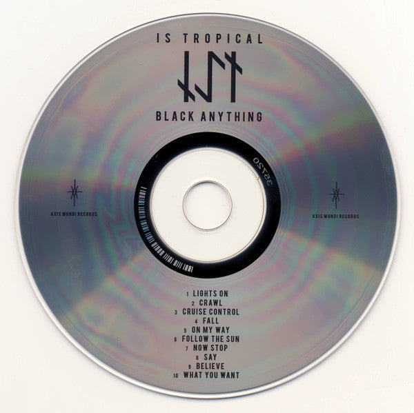 Is Tropical : Black Anything (CD, Album, Promo)