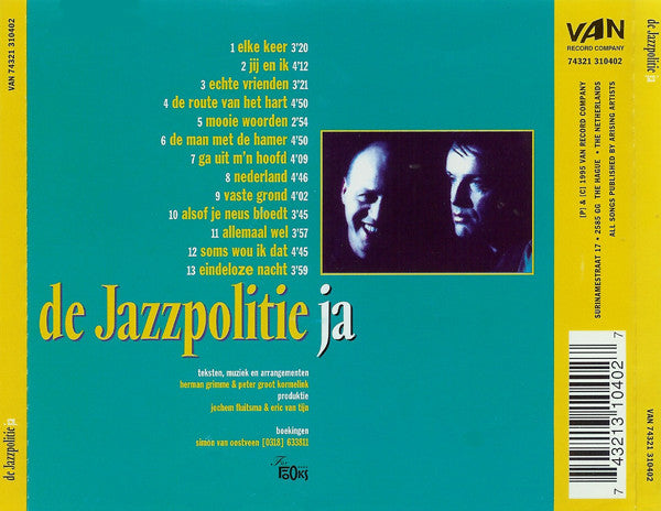 De Jazzpolitie : Ja (CD, Album)