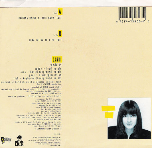 Candi : Dancing Under A Latin Moon (7")