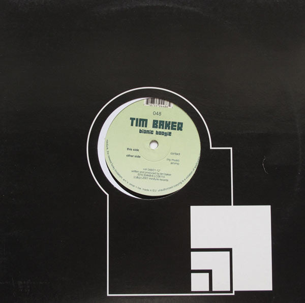 Tim Baker : Bionic Boogie (12")