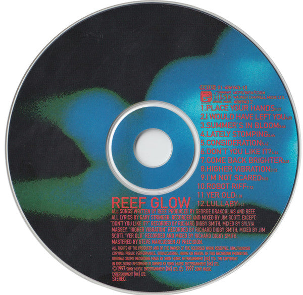 Reef : Glow (CD, Album, RP)