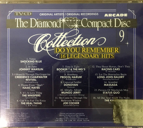 Various : The Diamond Compact Disc Collection 9 - Do You Remember - 16 Legendary Hits (CD, Comp)