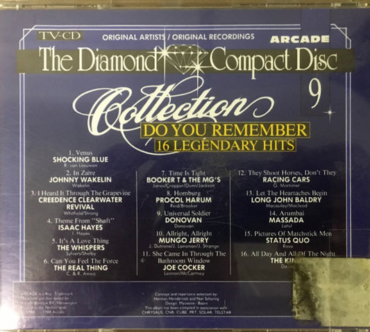 Various : The Diamond Compact Disc Collection 9 - Do You Remember - 16 Legendary Hits (CD, Comp)