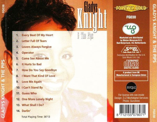 Gladys Knight And The Pips : Gladys Knight & The Pips (CD, Comp)