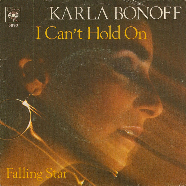 Karla Bonoff : I Can't Hold On (7", Single)