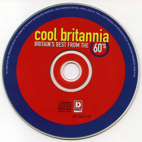 Various : Cool Britannia Britain's Best From The 60's (CD, Comp)