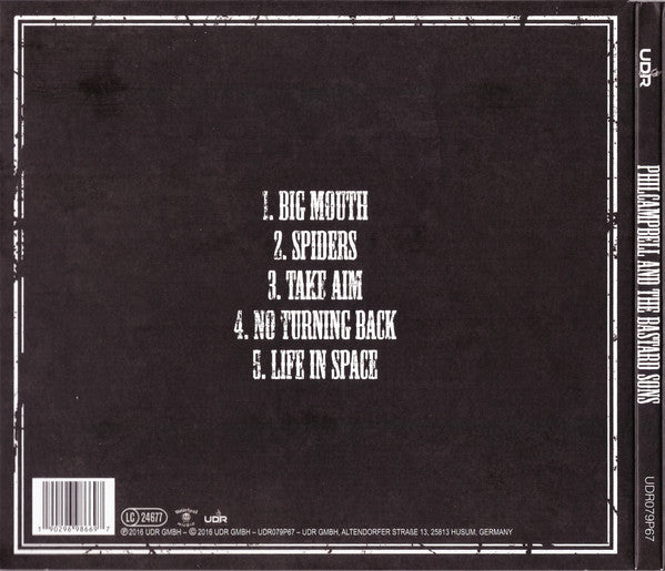 Phil Campbell & The Bastard Sons : Phil Campbell And The Bastard Sons (CD, EP)