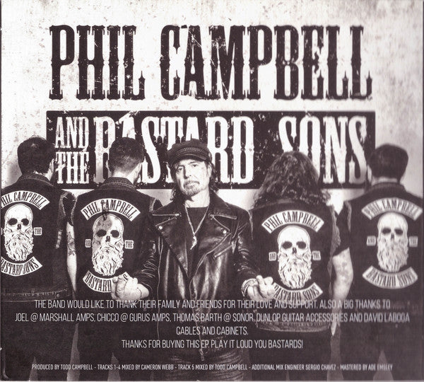 Phil Campbell & The Bastard Sons : Phil Campbell And The Bastard Sons (CD, EP)