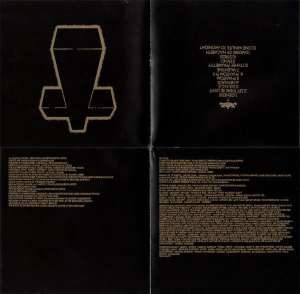 Justice (3) : † (Cross) (CD, Album)