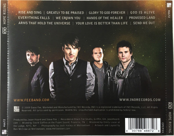 Fee (2) : Hope Rising (CD, Album)