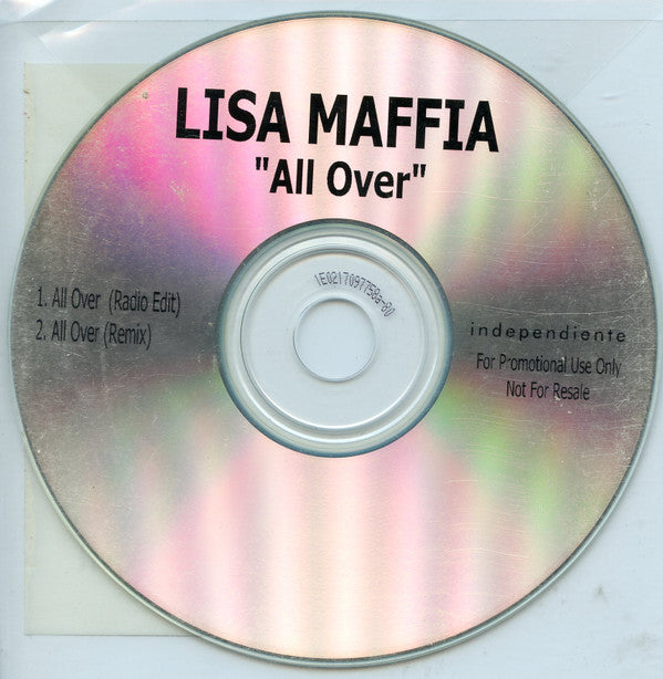 Lisa Maffia : All Over (CDr, Single, Promo)