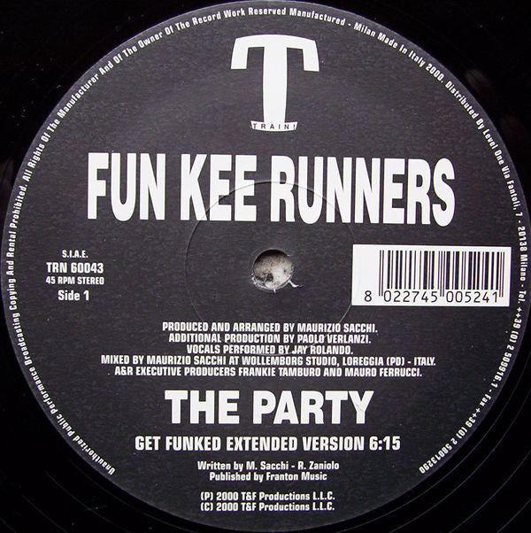 Fun Kee Runners : The Party (12")
