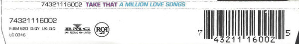 Take That : A Million Love Songs - The Love Songs E.P. (CD, EP)
