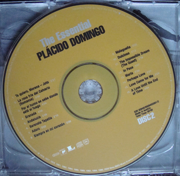 Placido Domingo : The Essential Placido Domingo (2xCD, Comp)
