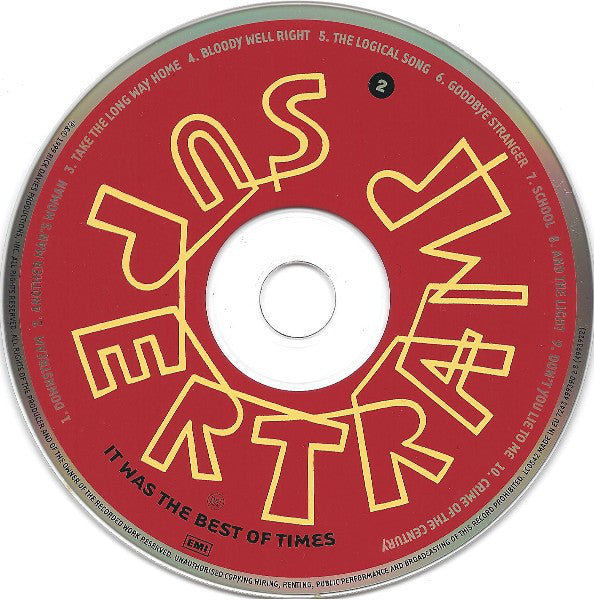 Supertramp : It Was The Best Of Times (2xCD, Album)