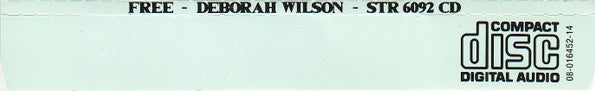 Deborah Wilson : Free (CD, Maxi)