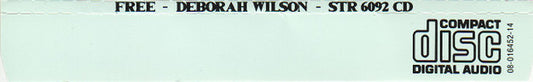 Deborah Wilson : Free (CD, Maxi)