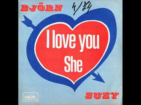 Björn And Suzy : I Love You (7", Single)