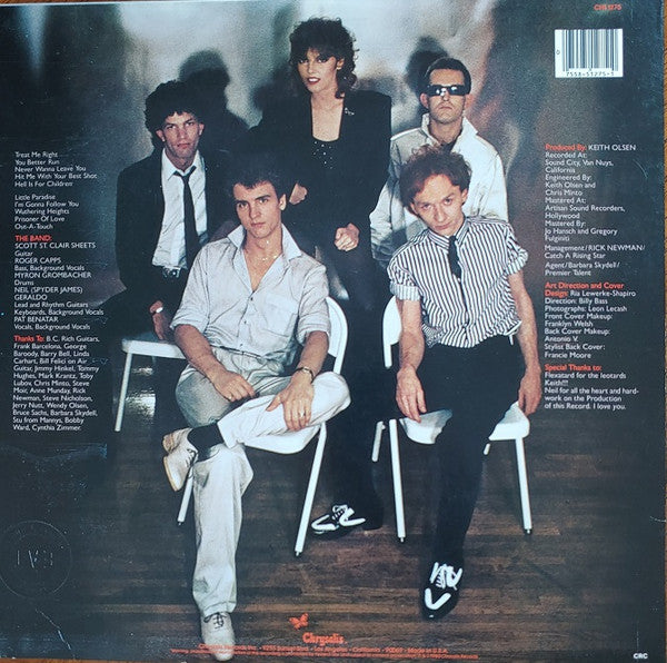 Pat Benatar : Crimes Of Passion (LP, Album, Club, Col)