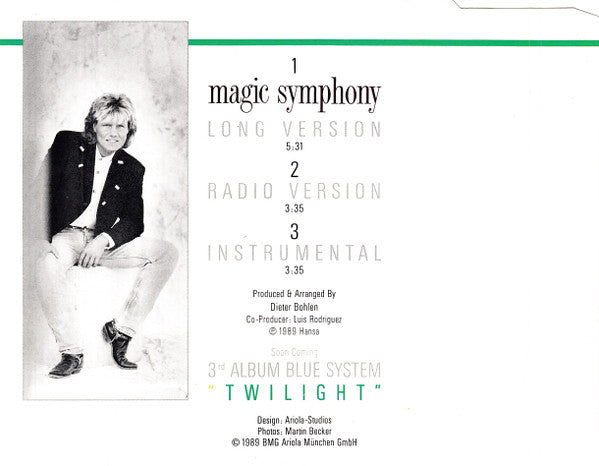 Blue System : Magic Symphony (CD, Maxi)
