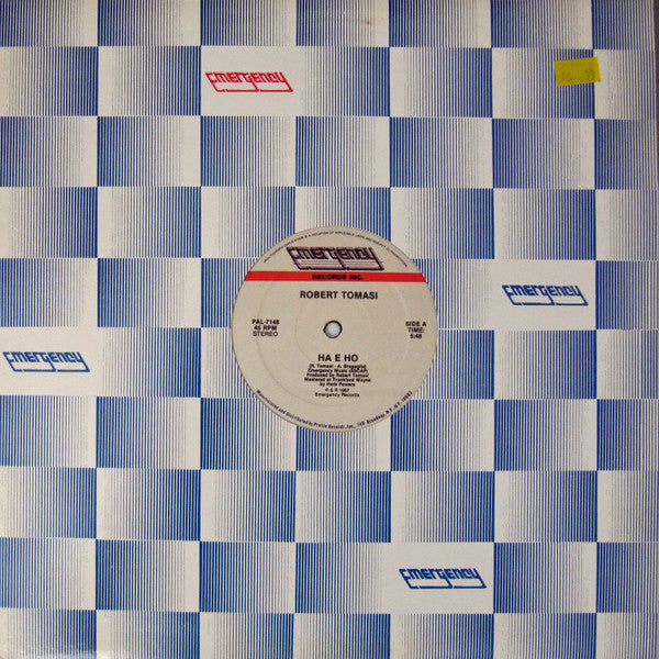 Robert Tomasi : Ha E Ho (12", Single)