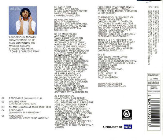 Craig David : Rendezvous (CD, Maxi)