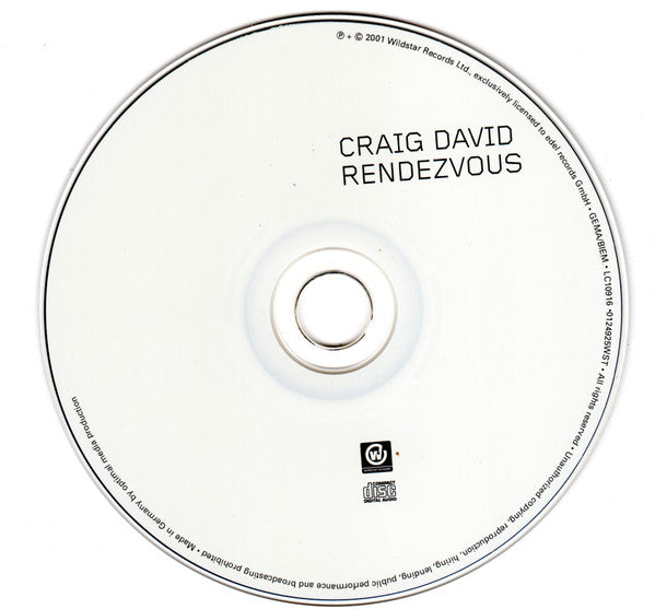 Craig David : Rendezvous (CD, Maxi)
