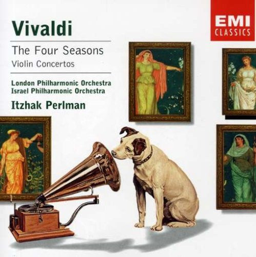 Antonio Vivaldi - London Philharmonic Orchestra, Israel Philharmonic Orchestra, Itzhak Perlman : The Four Seasons / 3 Violin Concertos (CD, Comp, RM)