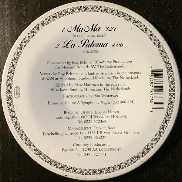 BZN : Ma Ma (CD, Single, Ltd, Rou)