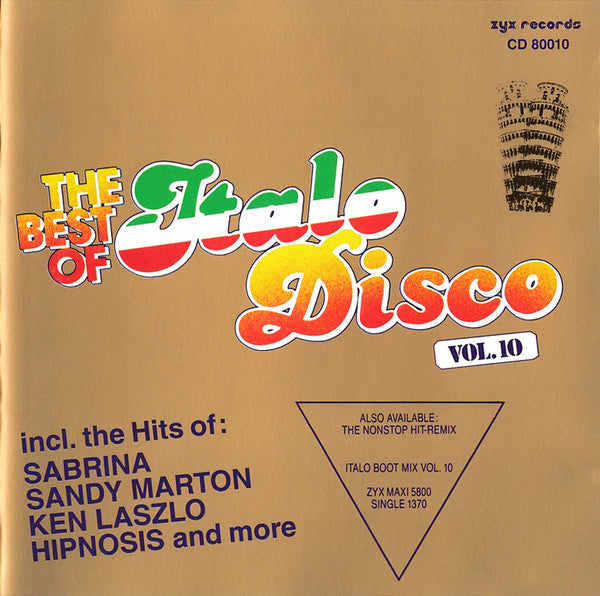 Various : The Best Of Italo Disco Vol. 10 (CD, Comp)