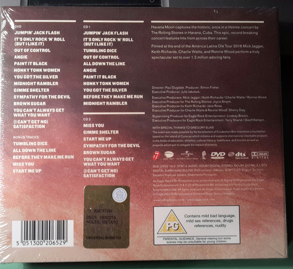 The Rolling Stones : Havana Moon (2xCD + DVD)
