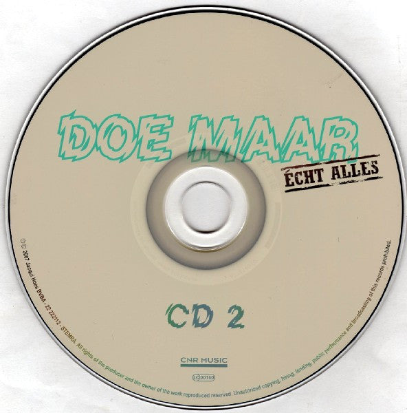 Doe Maar : Écht Alles (3xCD, Comp)