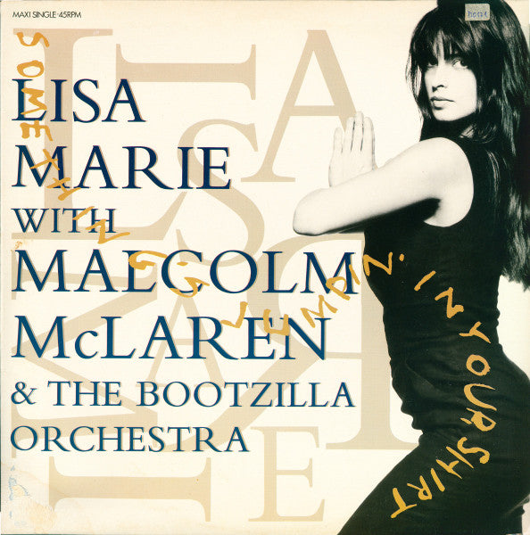 Lisa Marie With Malcolm McLaren And The Bootzilla Orchestra : Something's Jumpin' In Your Shirt (12", Maxi)