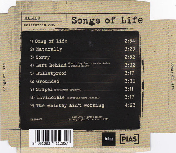 Jeroen van Koningsbrugge : Songs Of Life (CD, Album)